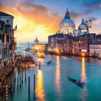 Venedig bei Sonnenuntergang © eyetronic - stock.adobe.com
