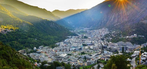 Cityscape in Summer of Andorra La Vella, Andorra. © martinscphoto - stock.adobe.com